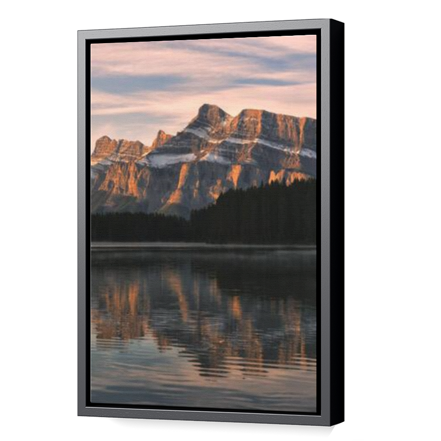 Thumbnail for Canvas - Black Floating Frame