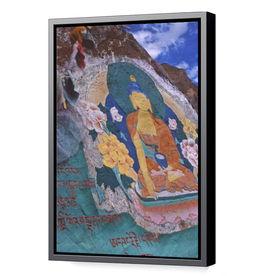 Thumbnail for Canvas - Black Floating Frame