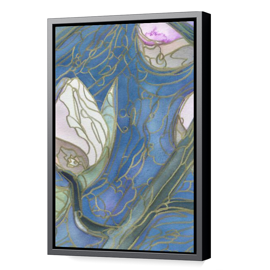 Thumbnail for Canvas - Black Floating Frame
