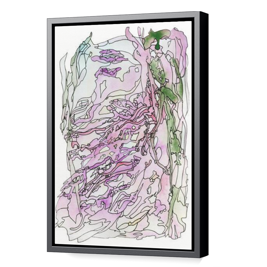 Thumbnail for Canvas - Black Floating Frame