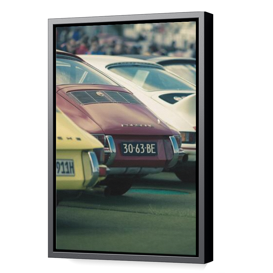 Thumbnail for Canvas - Black Floating Frame
