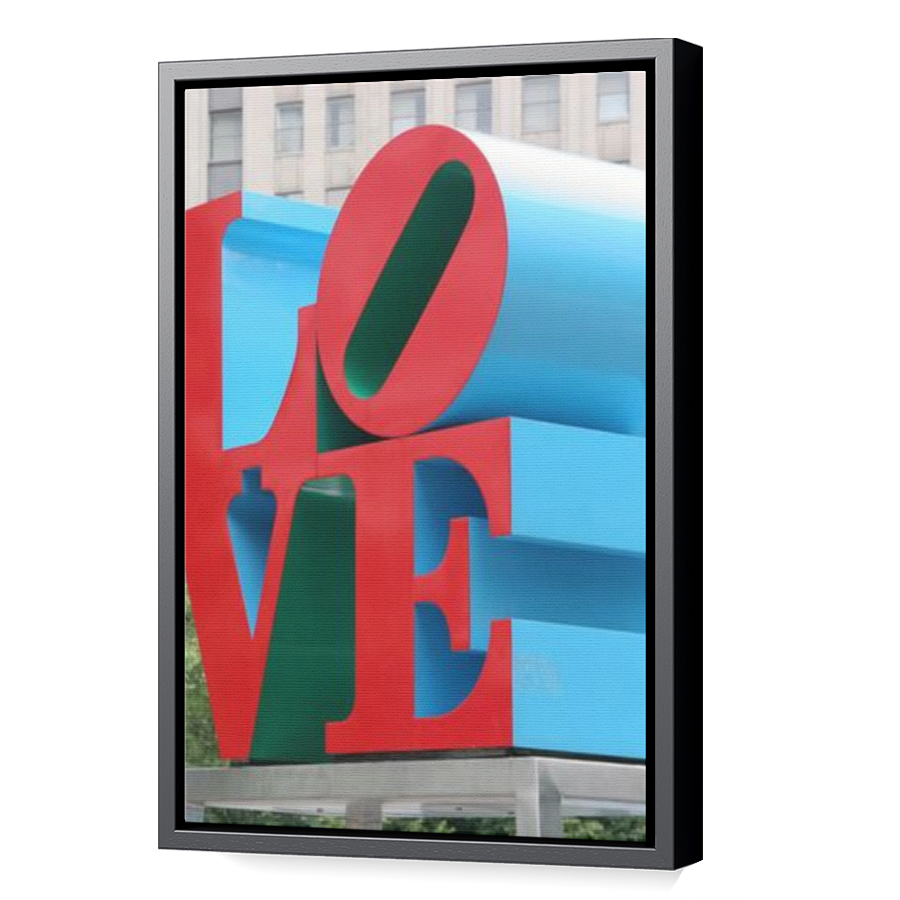 Thumbnail for Canvas - Black Floating Frame