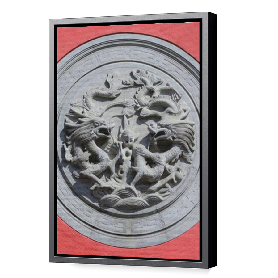 Thumbnail for Canvas - Black Floating Frame