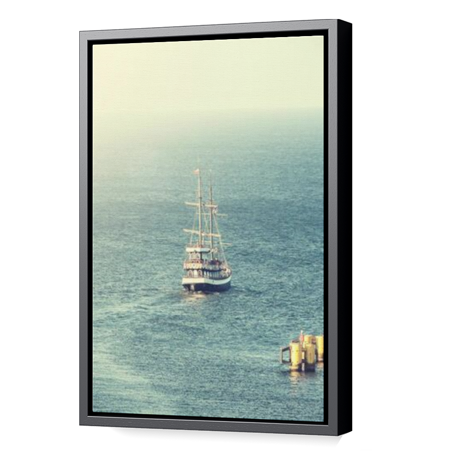 Thumbnail for Canvas - Black Floating Frame