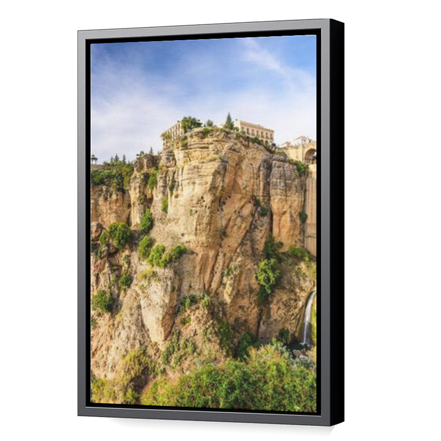 Thumbnail for Canvas - Black Floating Frame