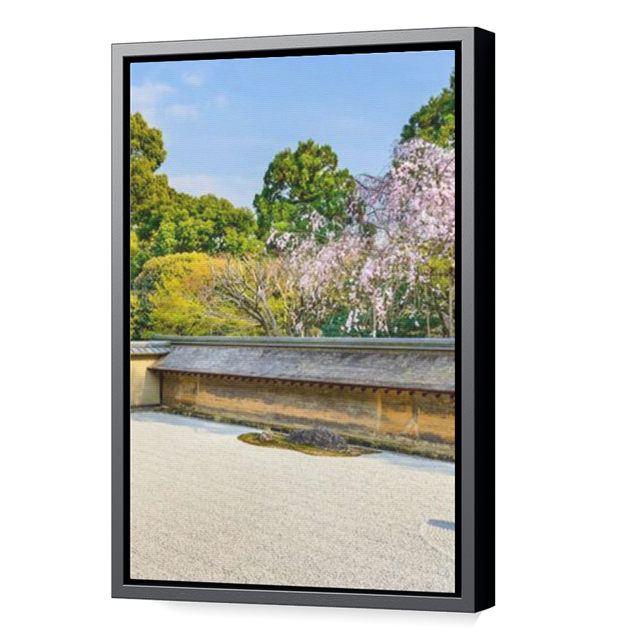 Thumbnail for Canvas - Black Floating Frame