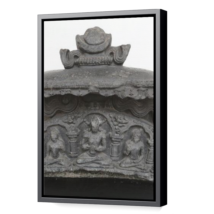 Thumbnail for Canvas - Black Floating Frame