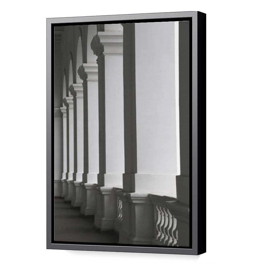 Thumbnail for Canvas - Black Floating Frame