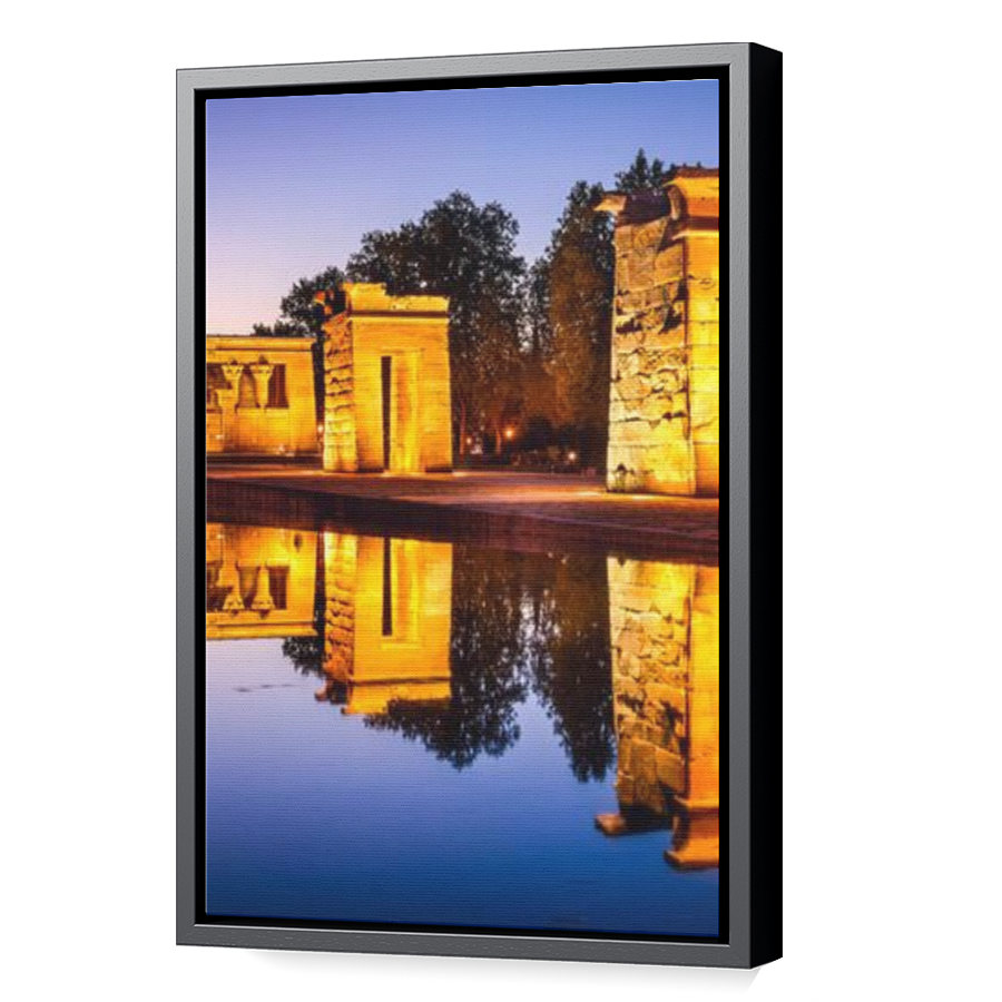 Thumbnail for Canvas - Black Floating Frame