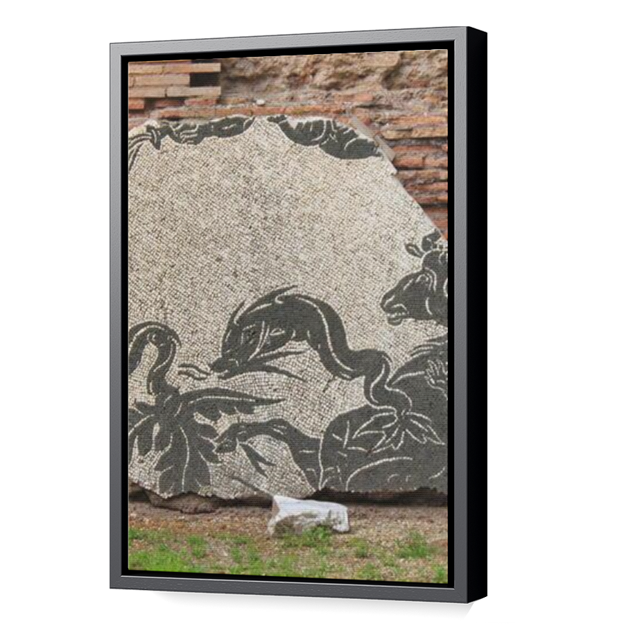Thumbnail for Canvas - Black Floating Frame
