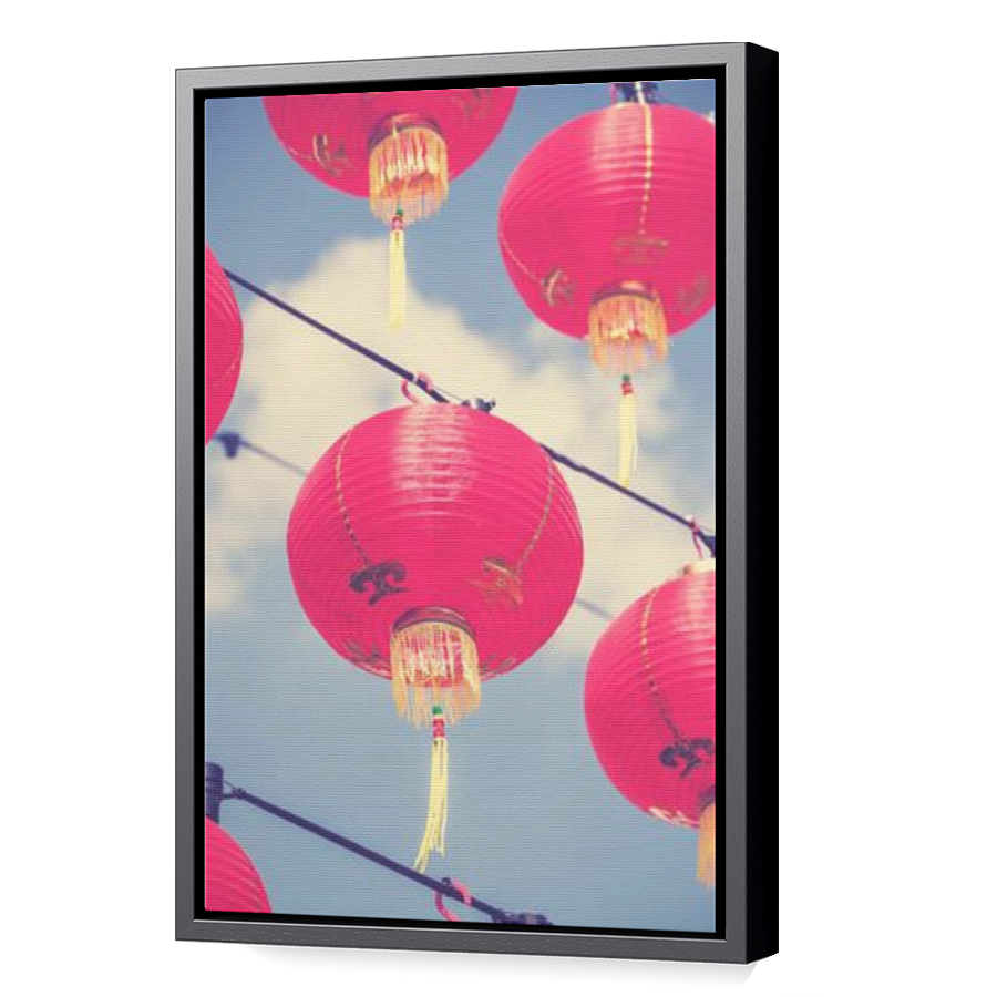 Thumbnail for Canvas - Black Floating Frame