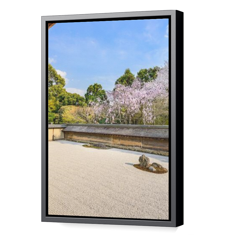 Thumbnail for Canvas - Black Floating Frame