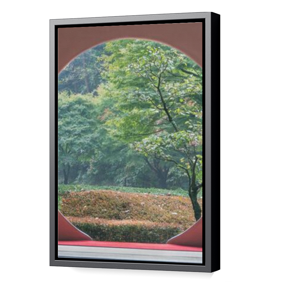 Thumbnail for Canvas - Black Floating Frame