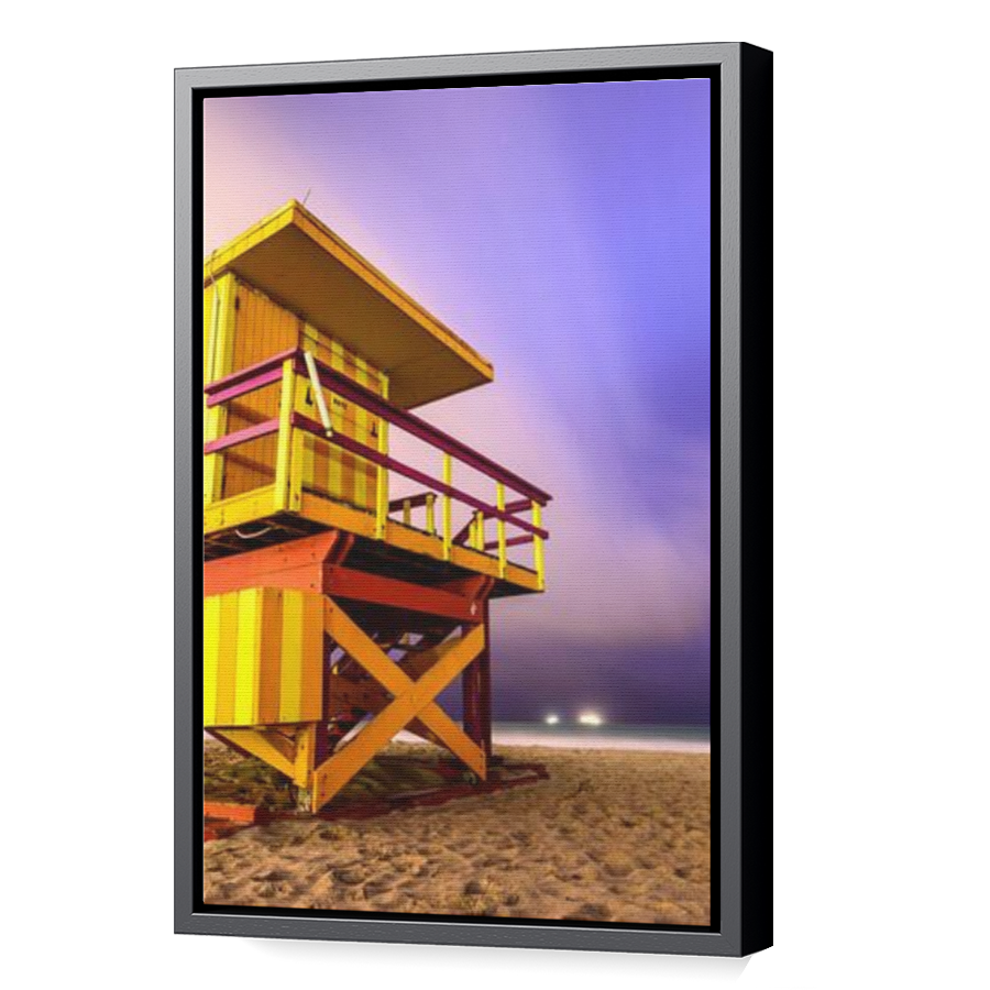 Thumbnail for Canvas - Black Floating Frame