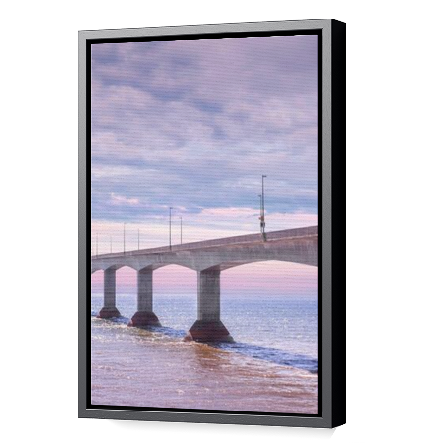 Thumbnail for Canvas - Black Floating Frame