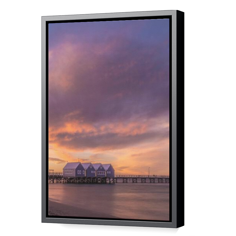 Thumbnail for Canvas - Black Floating Frame