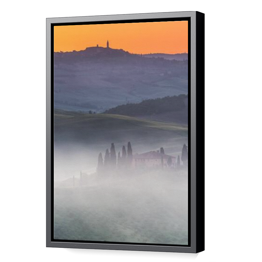Thumbnail for Canvas - Black Floating Frame