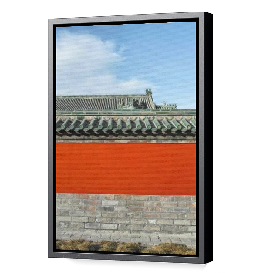 Thumbnail for Canvas - Black Floating Frame