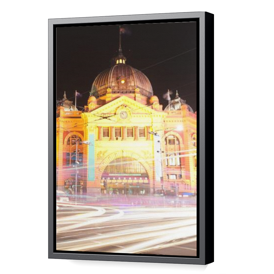 Thumbnail for Canvas - Black Floating Frame