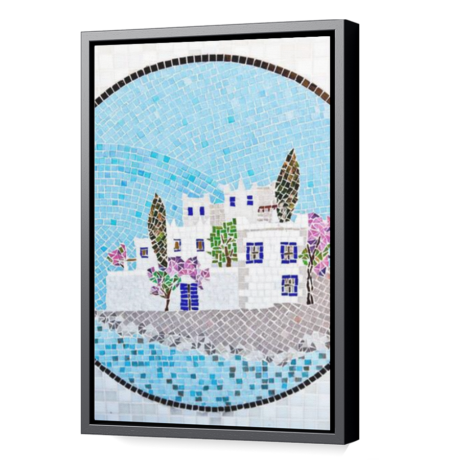 Thumbnail for Canvas - Black Floating Frame