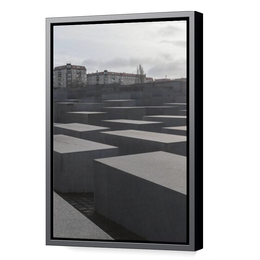 Thumbnail for Canvas - Black Floating Frame