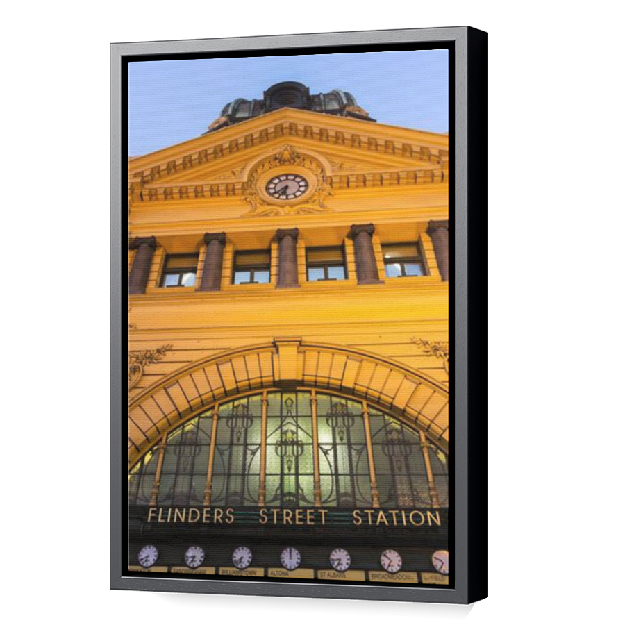Thumbnail for Canvas - Black Floating Frame