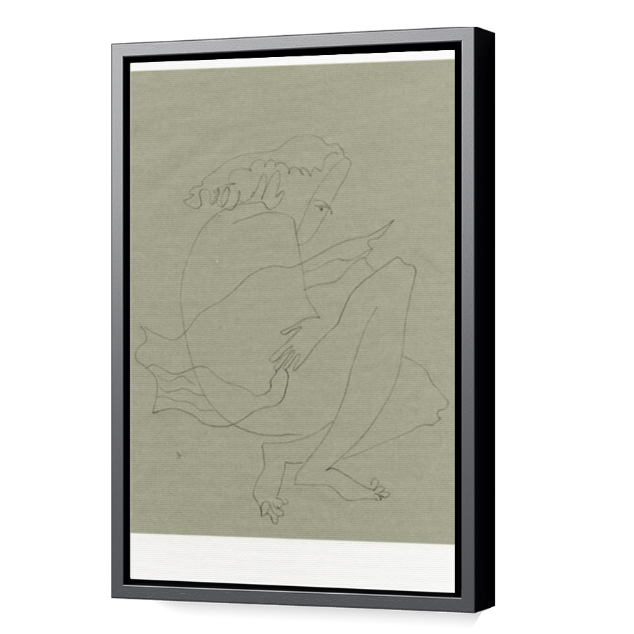 Thumbnail for Canvas - Black Floating Frame