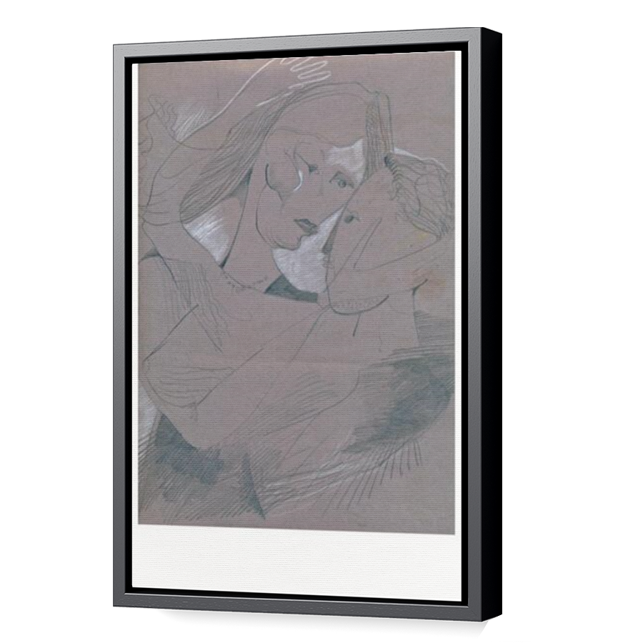 Thumbnail for Canvas - Black Floating Frame
