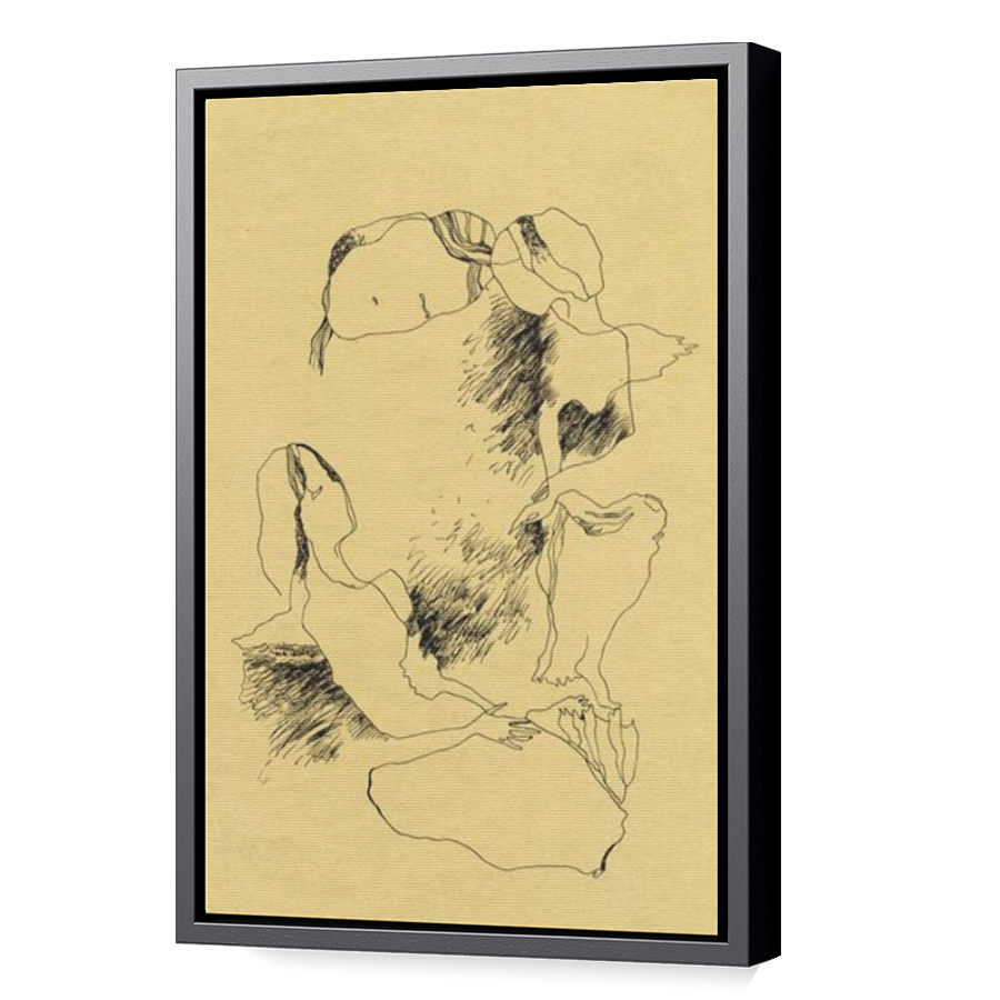 Thumbnail for Canvas - Black Floating Frame