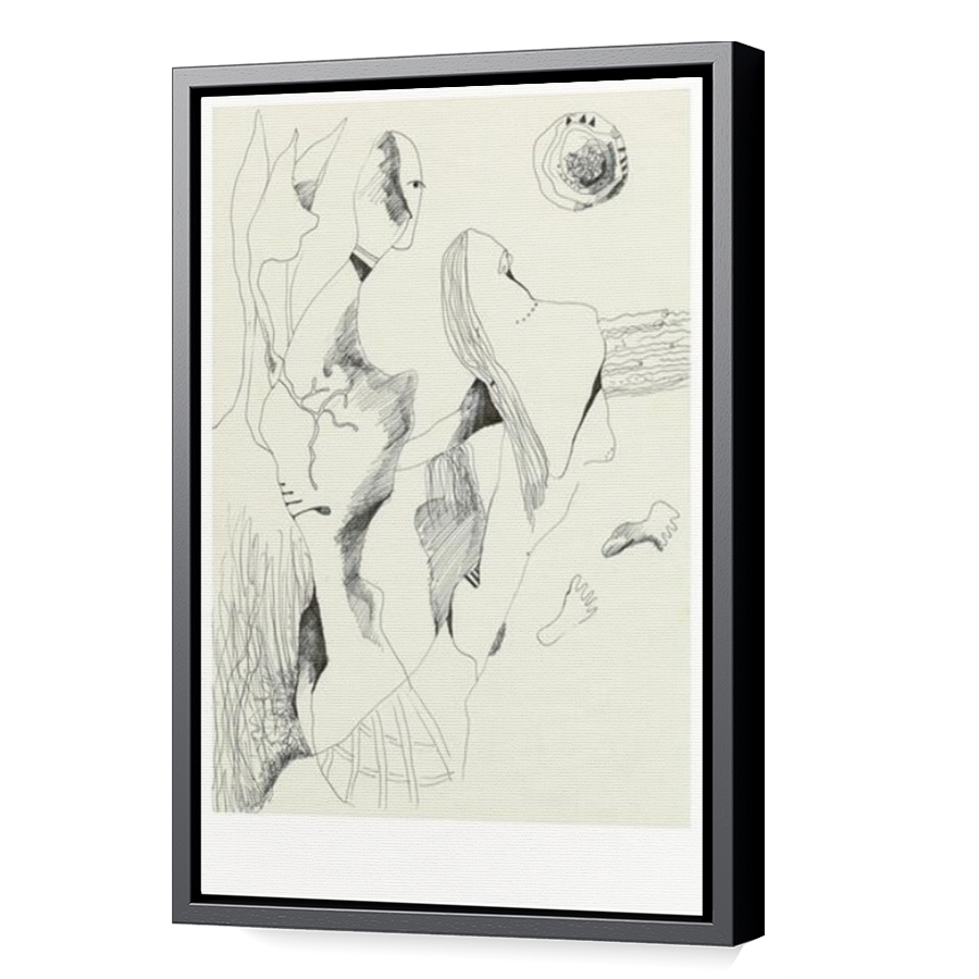 Thumbnail for Canvas - Black Floating Frame