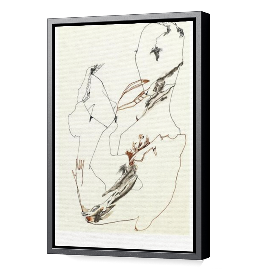 Thumbnail for Canvas - Black Floating Frame