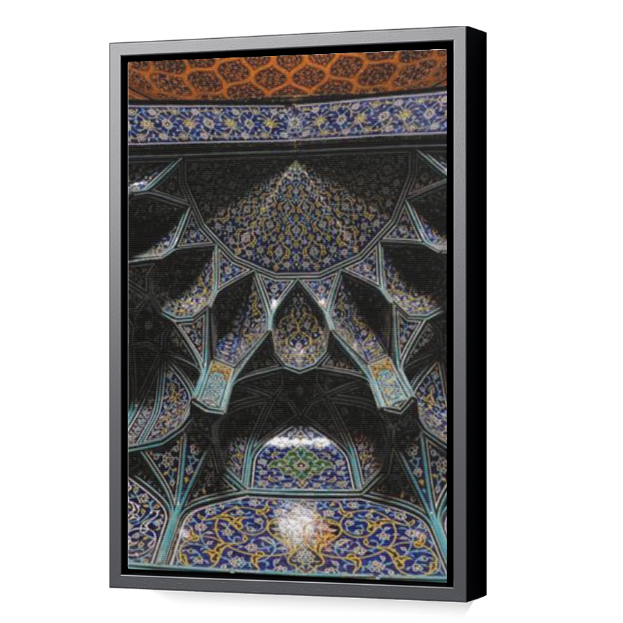 Thumbnail for Canvas - Black Floating Frame