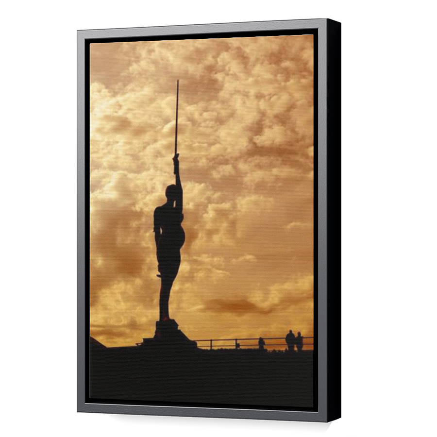 Thumbnail for Canvas - Black Floating Frame