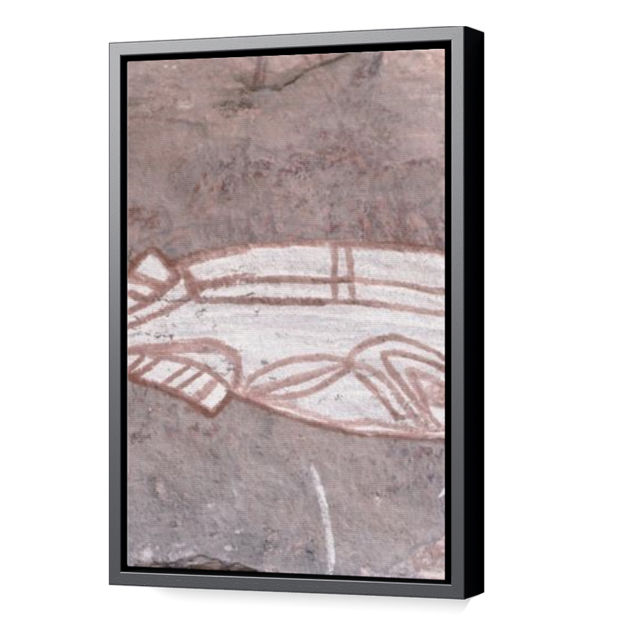Thumbnail for Canvas - Black Floating Frame