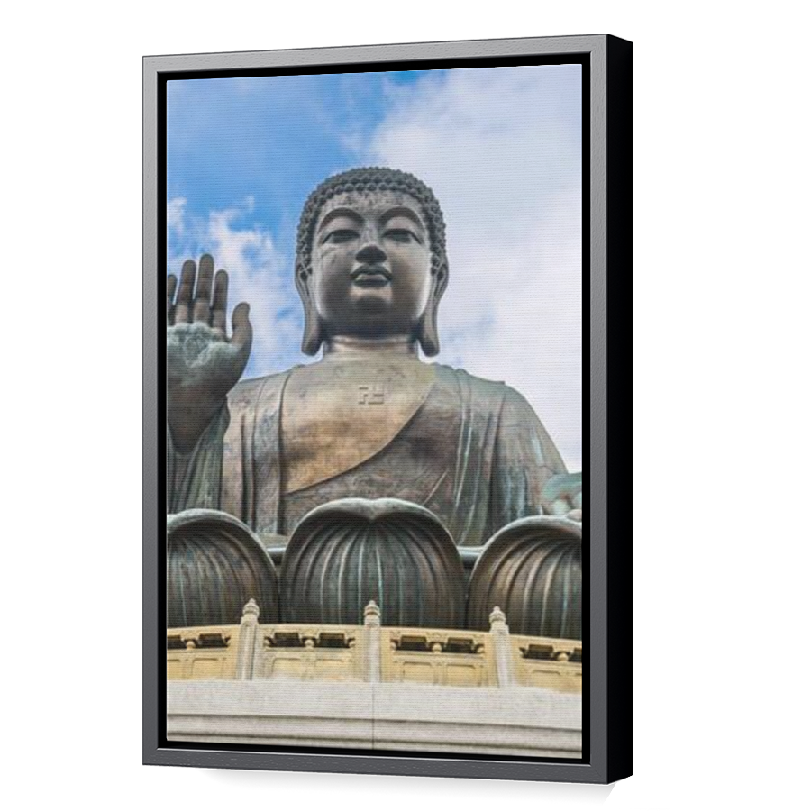 Thumbnail for Canvas - Black Floating Frame