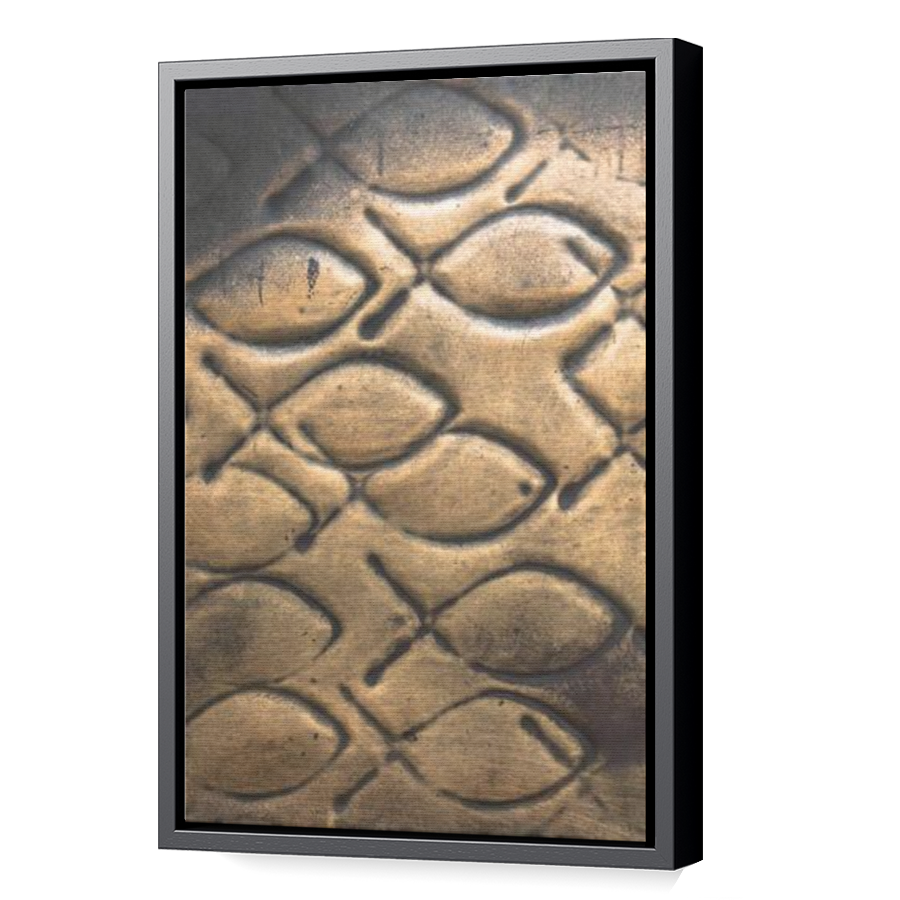 Thumbnail for Canvas - Black Floating Frame