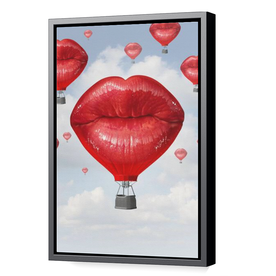 Thumbnail for Canvas - Black Floating Frame