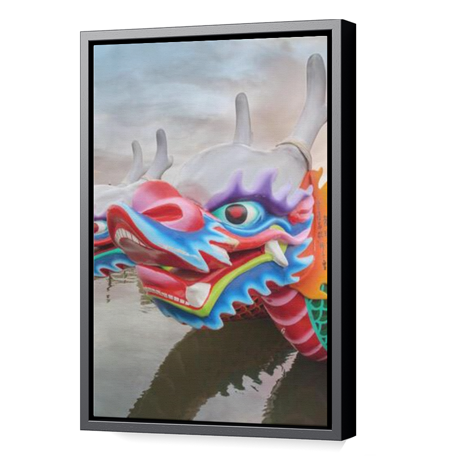 Thumbnail for Canvas - Black Floating Frame