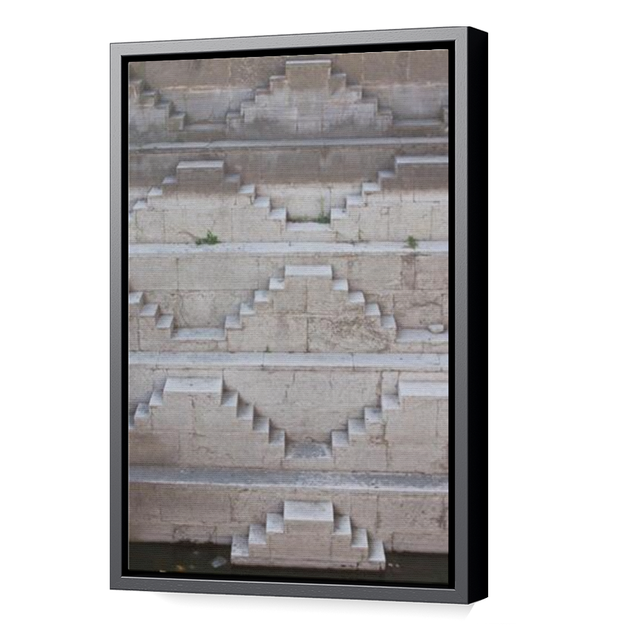 Thumbnail for Canvas - Black Floating Frame