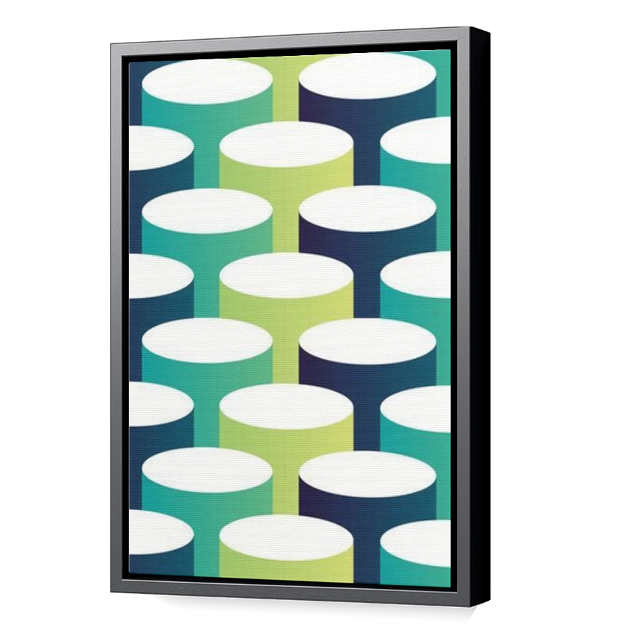 Thumbnail for Canvas - Black Floating Frame