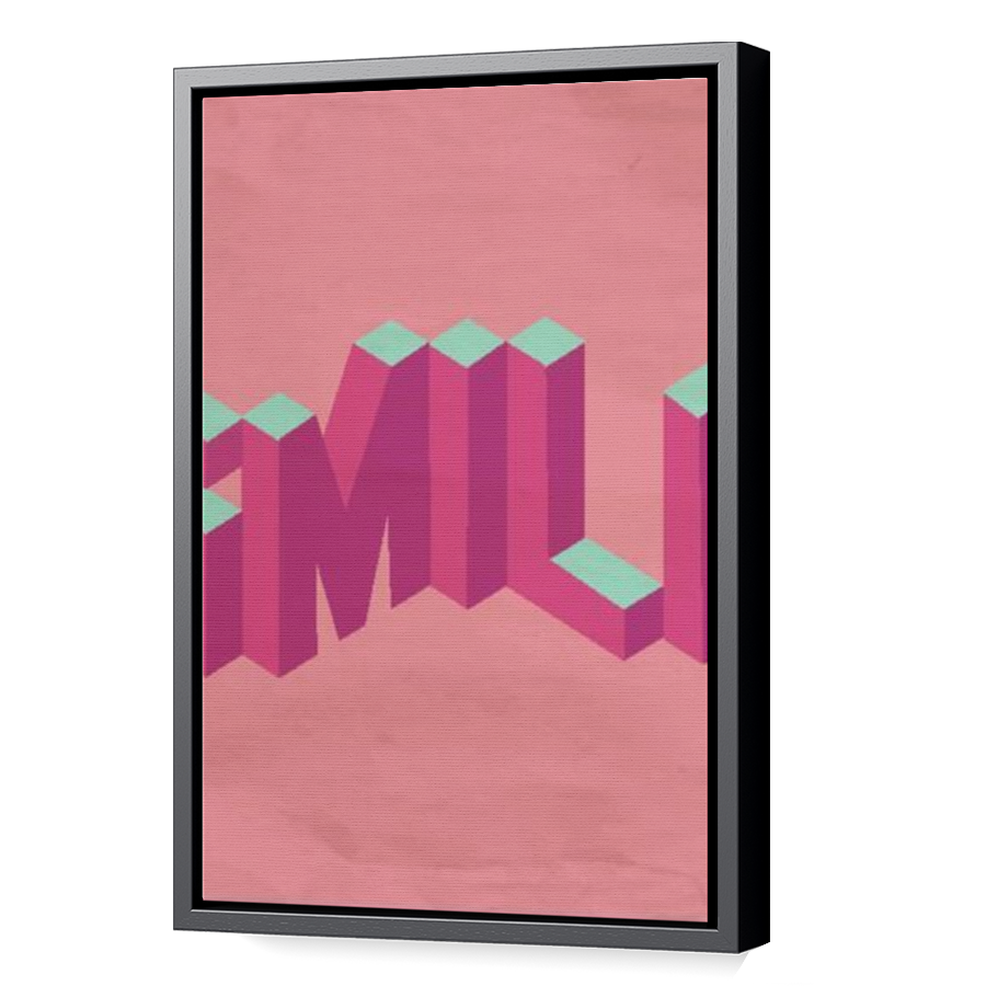 Thumbnail for Canvas - Black Floating Frame