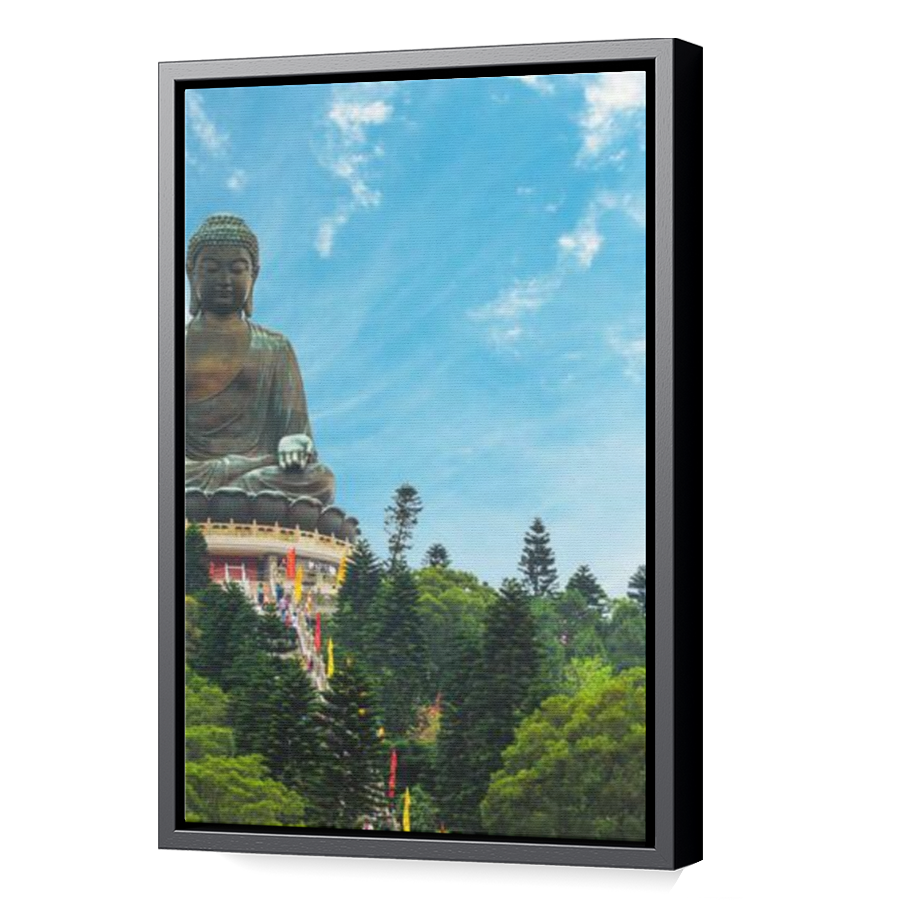 Thumbnail for Canvas - Black Floating Frame
