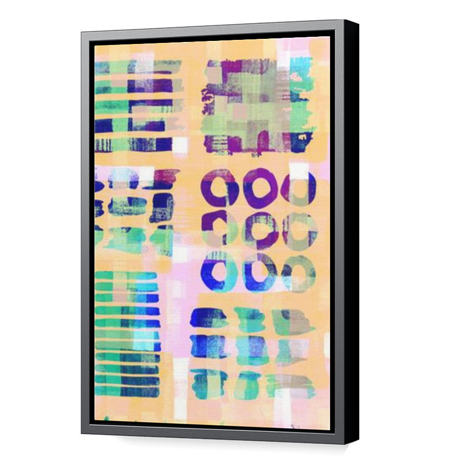 Thumbnail for Canvas - Black Floating Frame