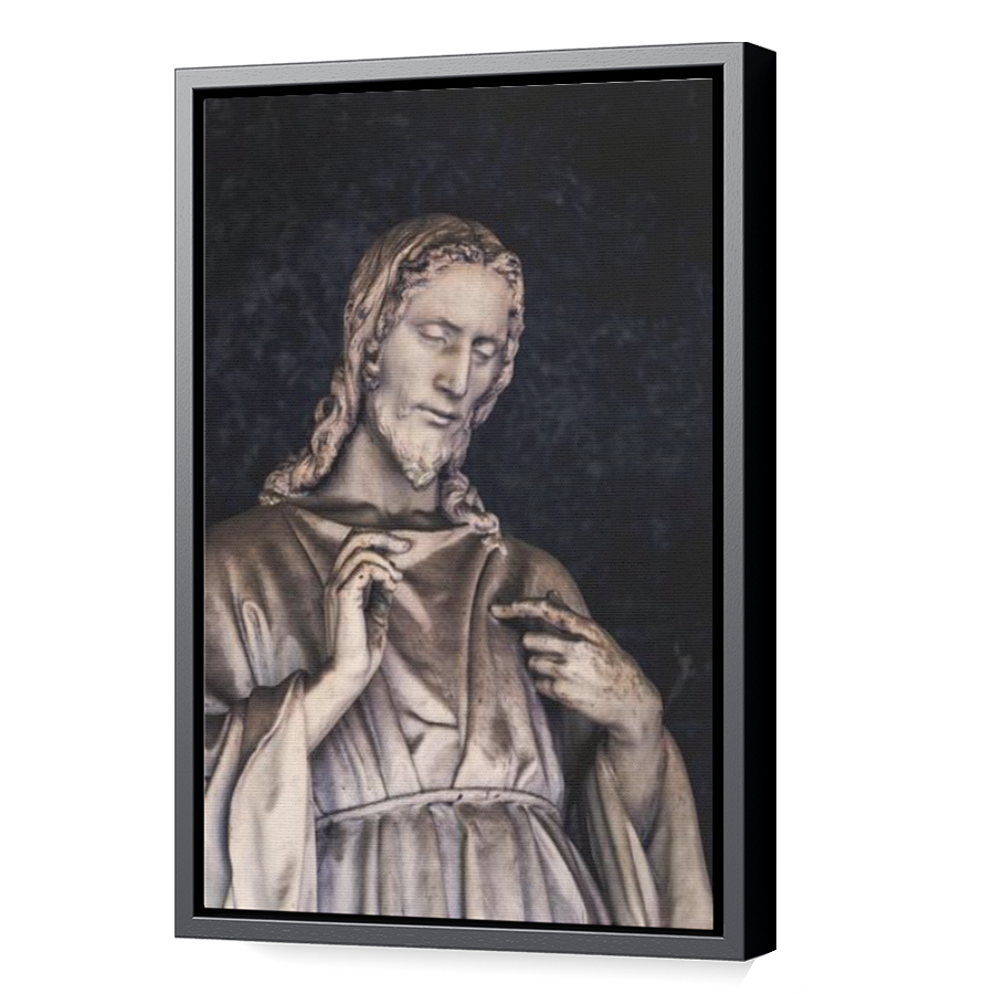 Thumbnail for Canvas - Black Floating Frame
