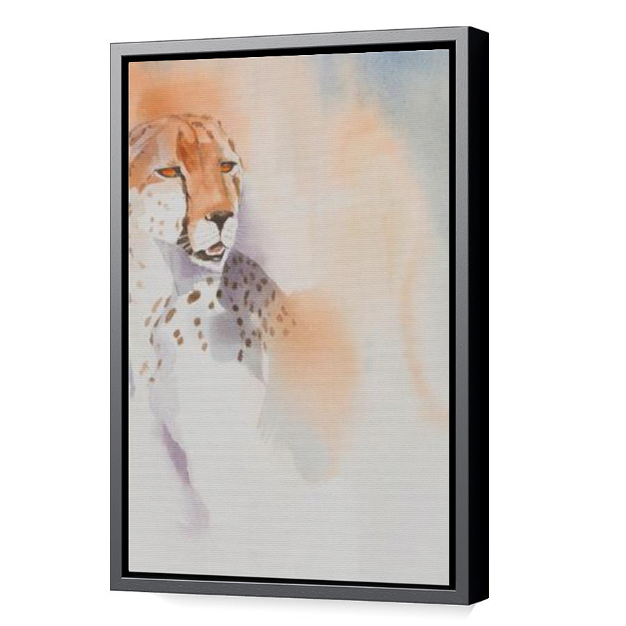 Thumbnail for Canvas - Black Floating Frame