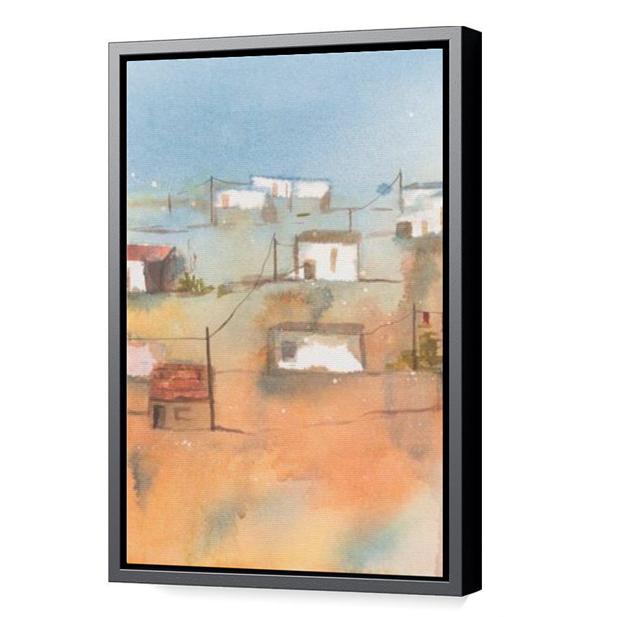 Thumbnail for Canvas - Black Floating Frame
