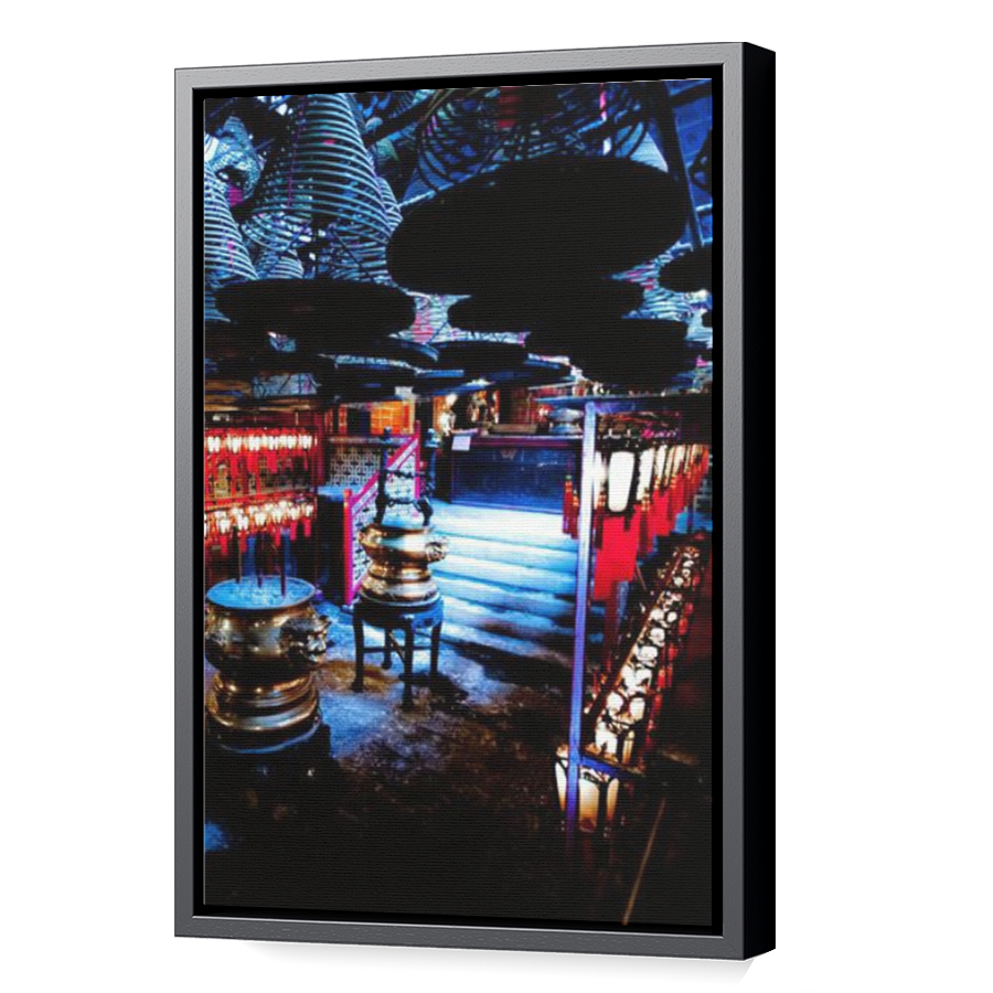 Thumbnail for Canvas - Black Floating Frame