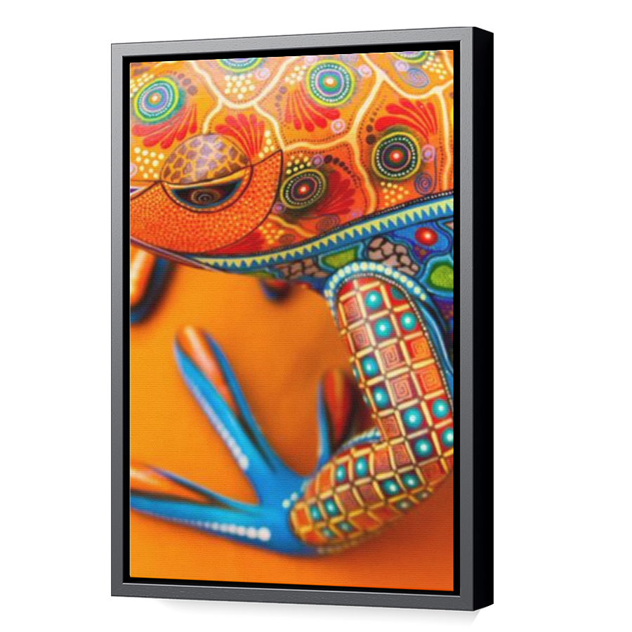 Thumbnail for Canvas - Black Floating Frame
