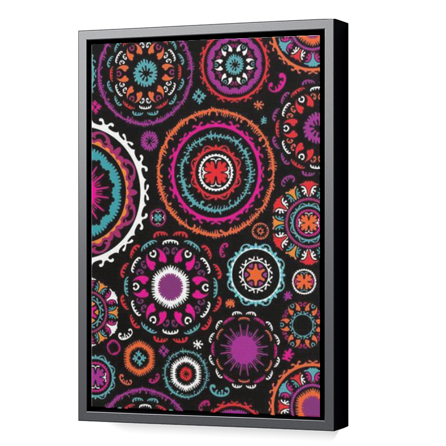 Thumbnail for Canvas - Black Floating Frame