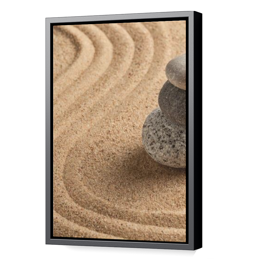 Thumbnail for Canvas - Black Floating Frame